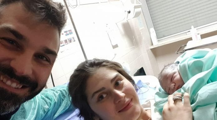 GIOVANNI CONVERSANO E GIADA PEZZAIOLI GENITORI BIS