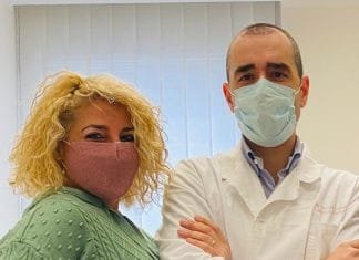 LA FAVOSOSA LOREDANA FIORENTINO PRONTA AD UN INTERVENTO CHIRURGICO