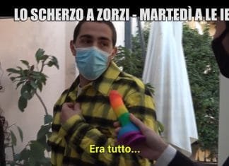 ANTICIPAZIONE DELLO SCHERZO A TOMMASO ZORZI