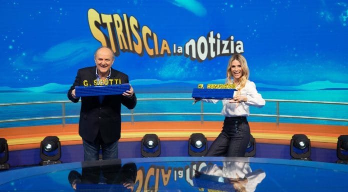 STRISCIA LA NOTIZIA PROGRAMMA PIÙ VISTO DELLA GIORNATA
