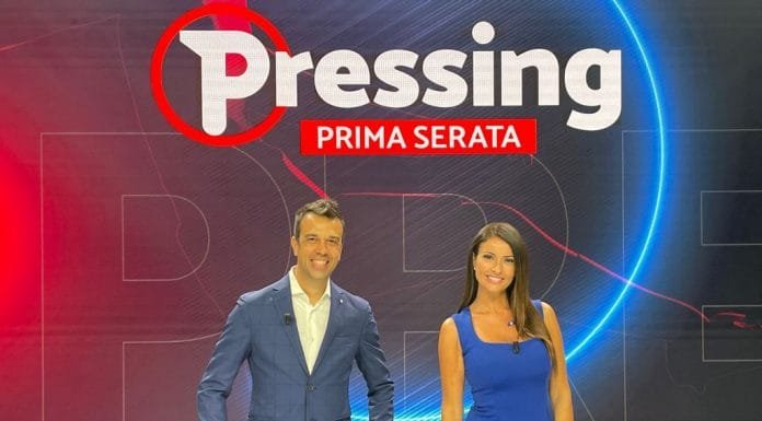 “PRESSING” DOMENICA 12 SETTEMBRE IN ONDA SU ITALIA 1 ALLE 21.20