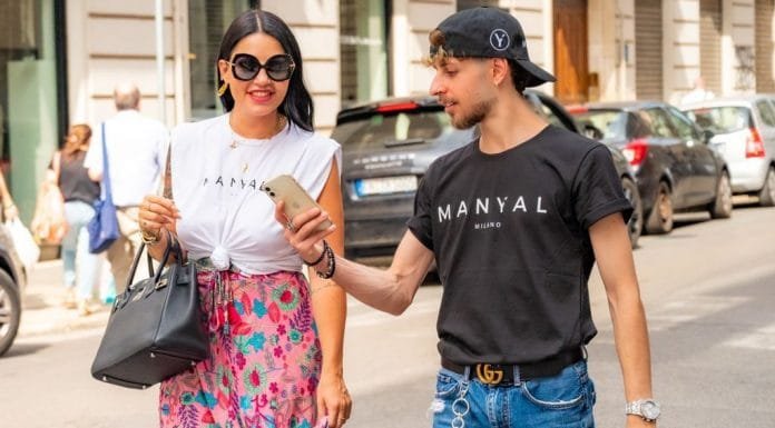 ELIANA MICHELAZZO AVVISTATA IN DOLCE COMPAGNIA