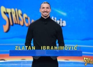 ZLATAN IBRAHIMOVIC SPACCA STRISCIA LA NOTIZIA