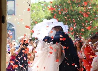 GRANDE SUCCESSO PER IL MATRIMONIO GLAMOUR DI DANIELE BARTOCCI