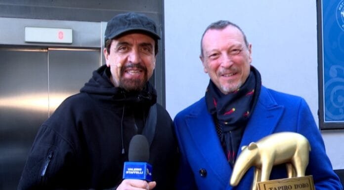 TAPIRO D’ORO AD AMADEUS PER LA PERFORMANCE DI BLANCO