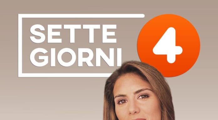 DOMANI, SABATO 22 APRILE, IN PRIMA SERATA, SU RETEQUATTRO “SETTE GIORNI
