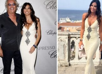 ELISABETTA GREGORACI: UN VESTITO “RICICLATO” PER UN MATRIMONIO A SOVERATO