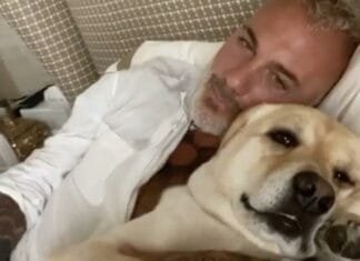 GIANLUCA VACCHI: L’ADDIO A GORDO, IL CANE AMATO
