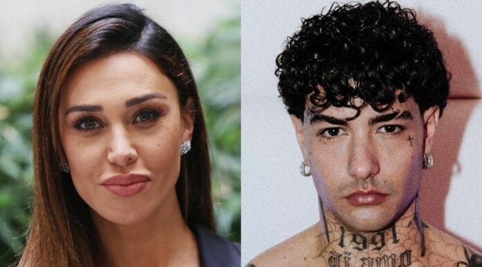 BELEN RODRIGUEZ INTERVIENE NEL DISSING TRA TONY EFFE E FEDEZ