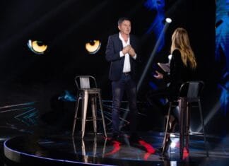 TEO MAMMUCARI E FRANCESCA FAGNANI: TENSIONI A BELVE