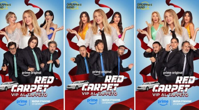 Red Carpet – Vip al tappeto dal 23 gennaio su Prime Video