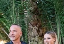 Eros e Michelle, la forza del “dopo”: sorrisi, abbracci e complicità al matrimonio di Aurora
